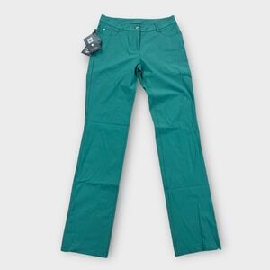 NWT Chervo Pro Therm Pants Sintax Women's Medium Green Performance Straight Leg